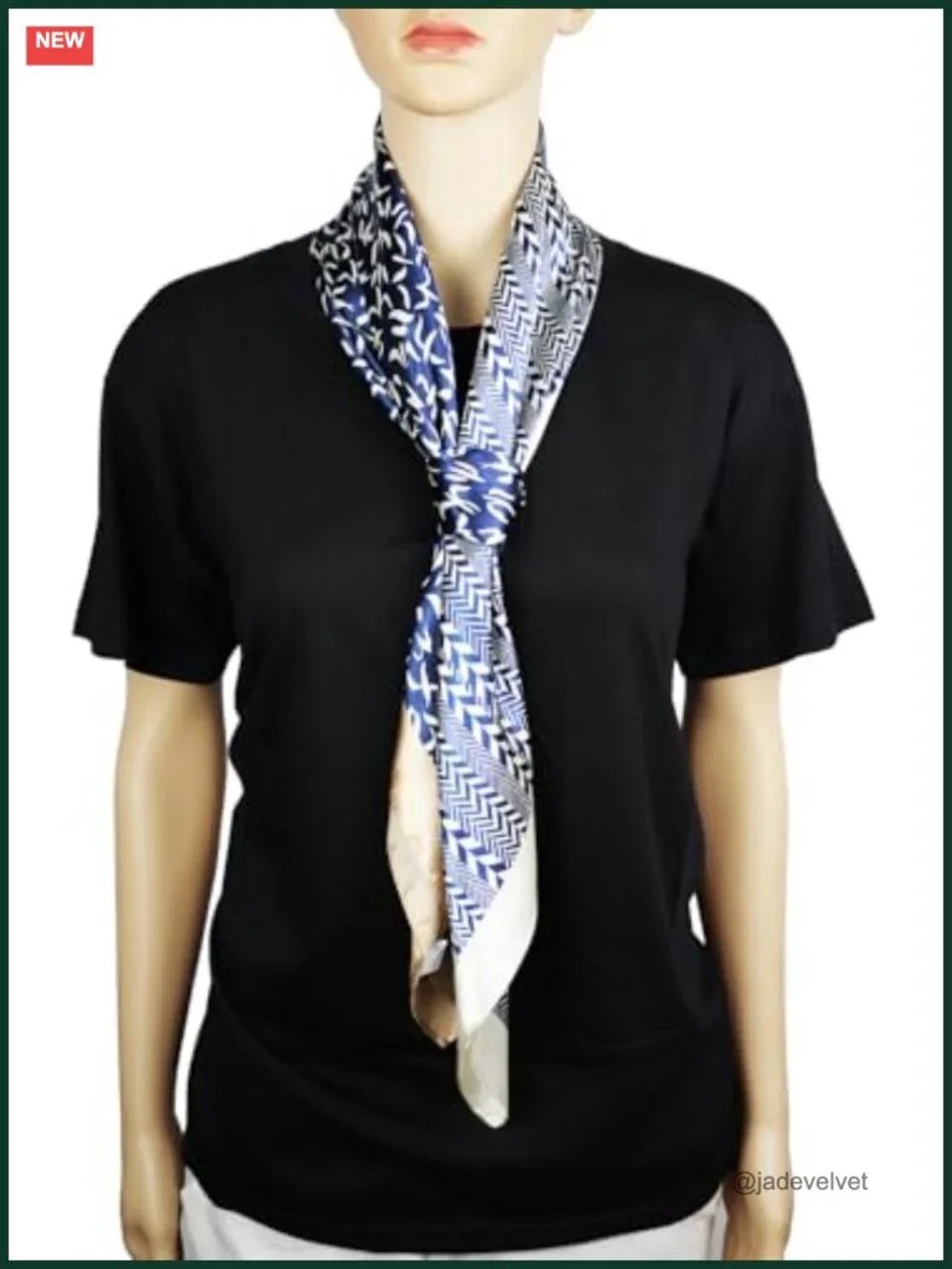 Satin Head Scarf for Women Silk Like Hair Wrap 35x35 in Square Bandana